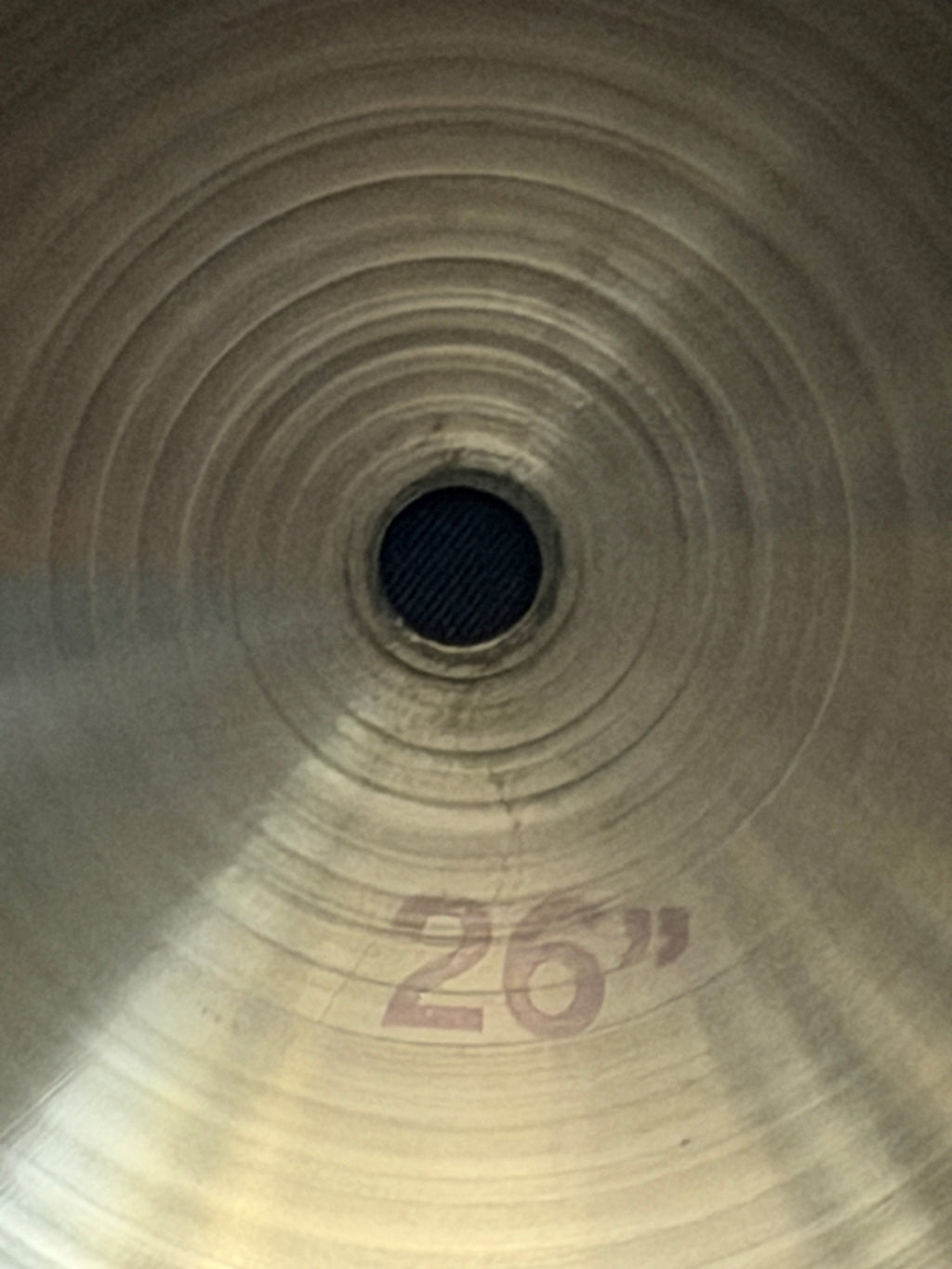 26" Paiste 602 Medium 4143 grams from 1973