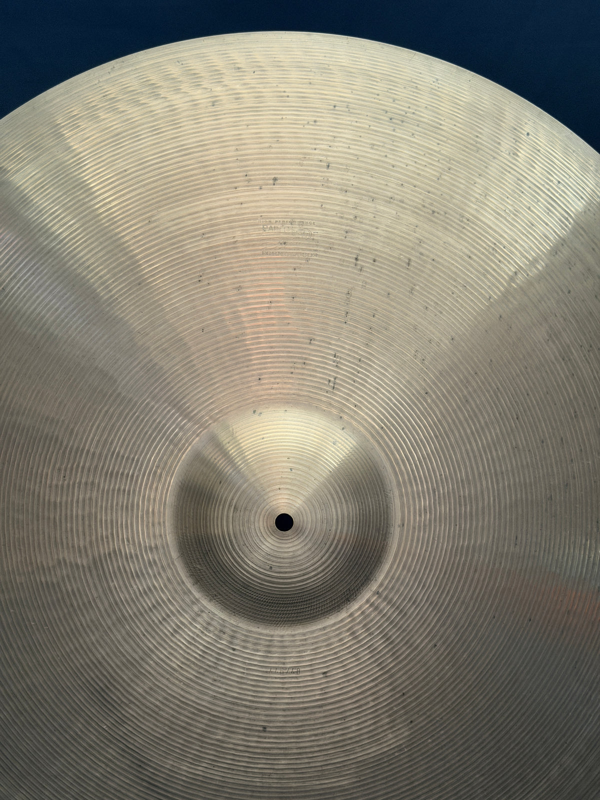 26" Paiste 602 Ride 4629 grams from 1974