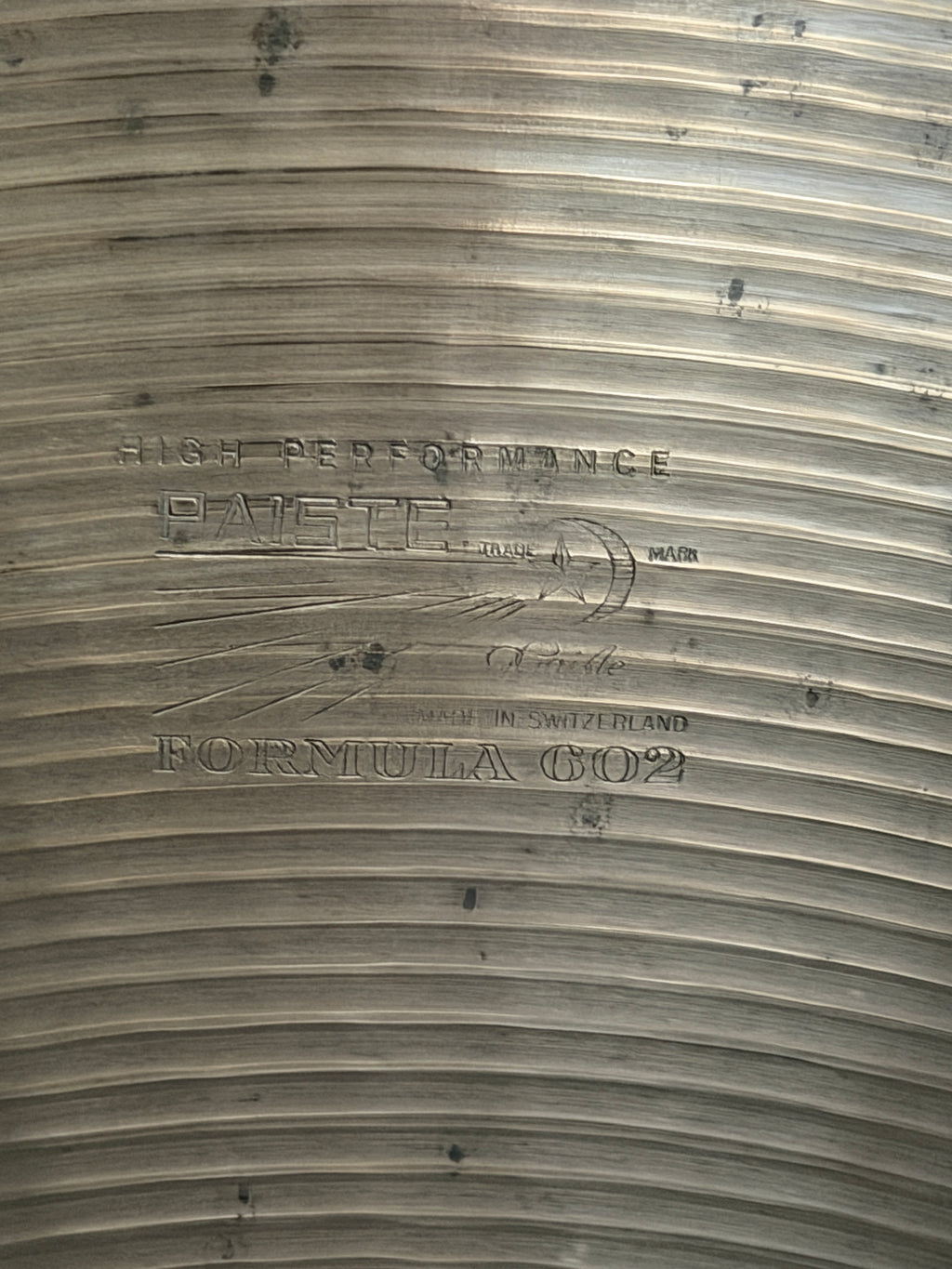 26" Paiste 602 Ride 4629 grams from 1974