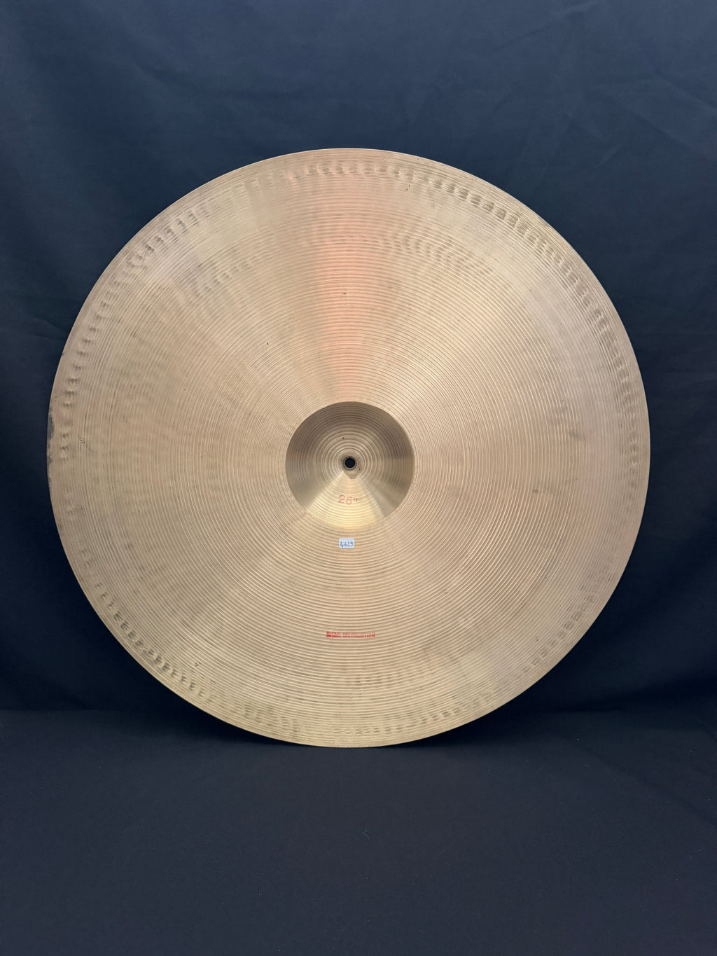 26" Paiste 602 Ride 4629 grams from 1974