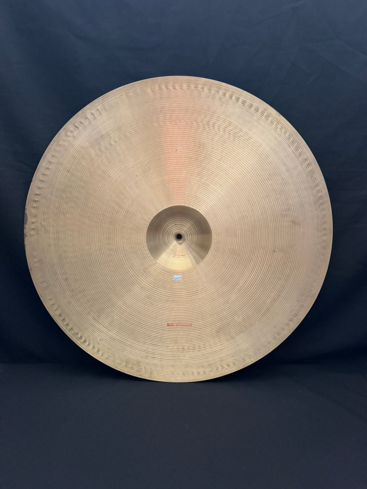 26" Paiste 602 Ride 4629 grams from 1974