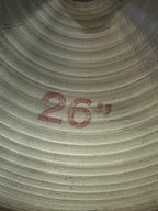 26" Paiste 602 Ride 4629 grams from 1974