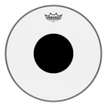 18" Remo Clear Controlled Sound Black Dot CS-0318-10