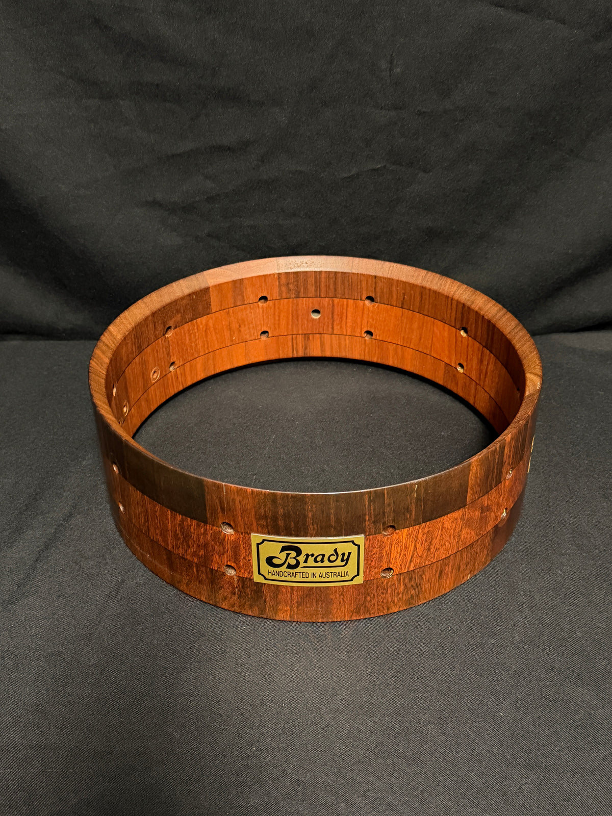 Brady Block Jarrah wood 14" x 4,5" Snare Drum