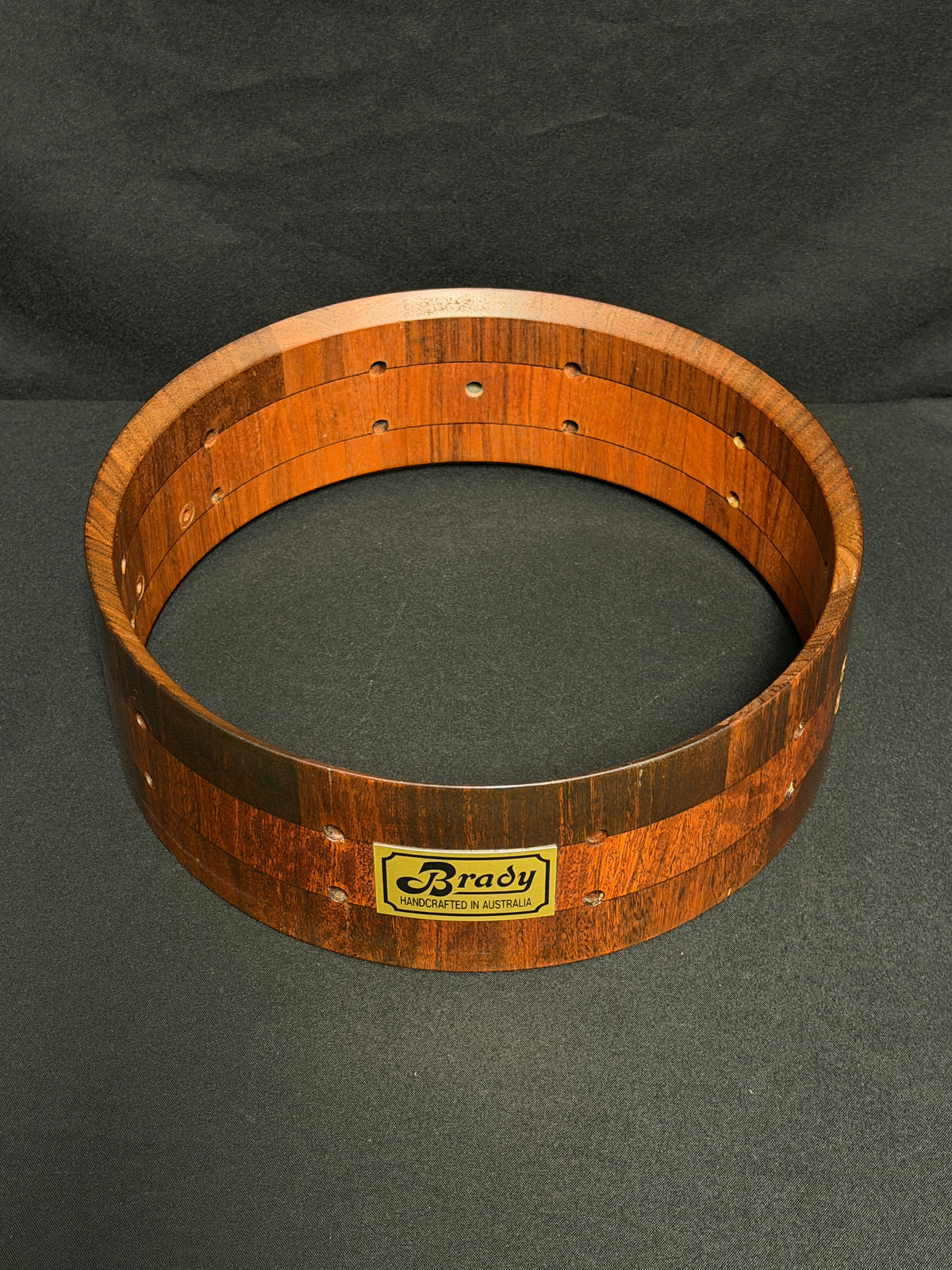 Brady Block Jarrah wood 14" x 4,5" Snare Drum