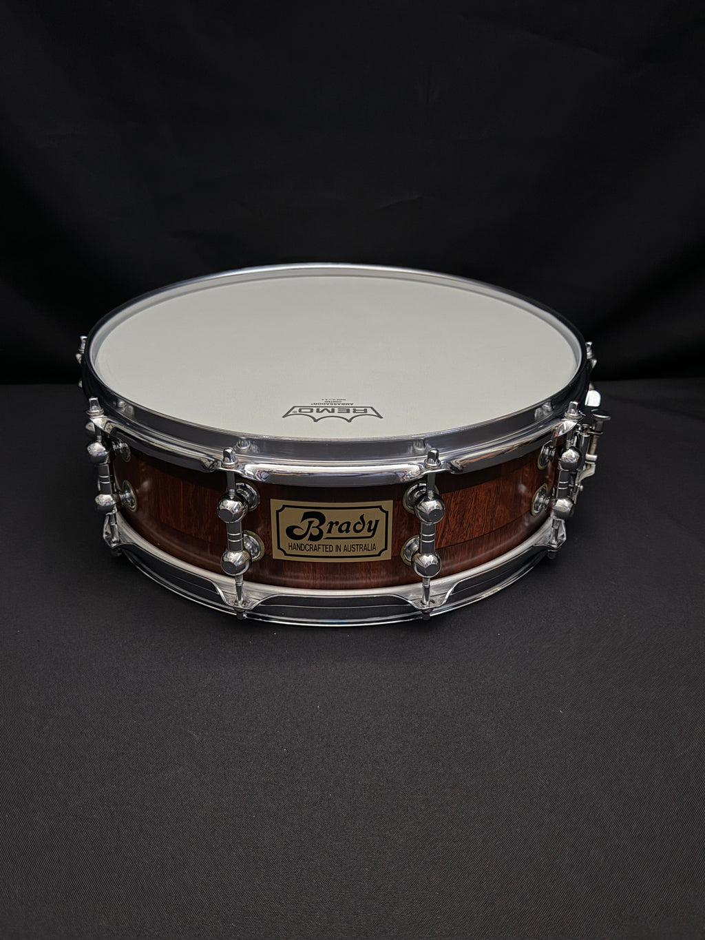 Brady Block Jarrah wood 14" x 4,5" Snare Drum