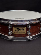 Brady Block Jarrah wood 14" x 4,5" Snare Drum