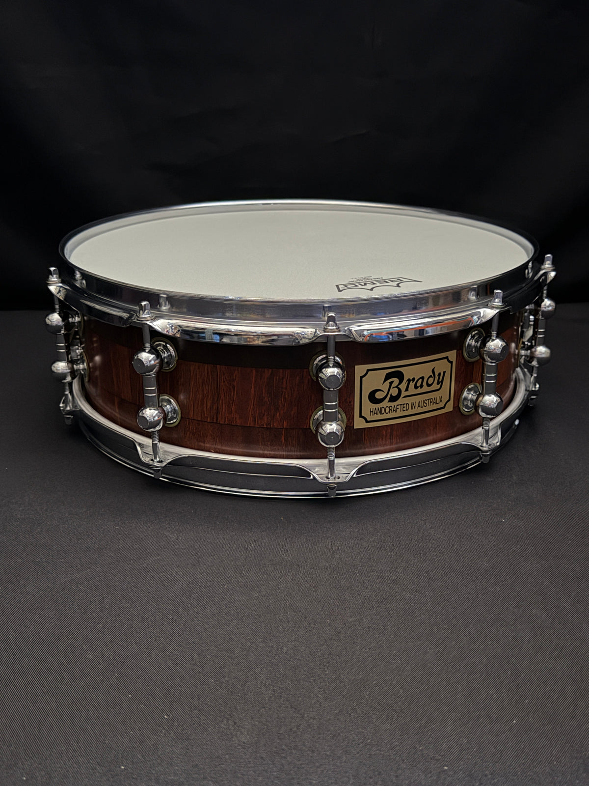 Brady Block Jarrah wood 14" x 4,5" Snare Drum