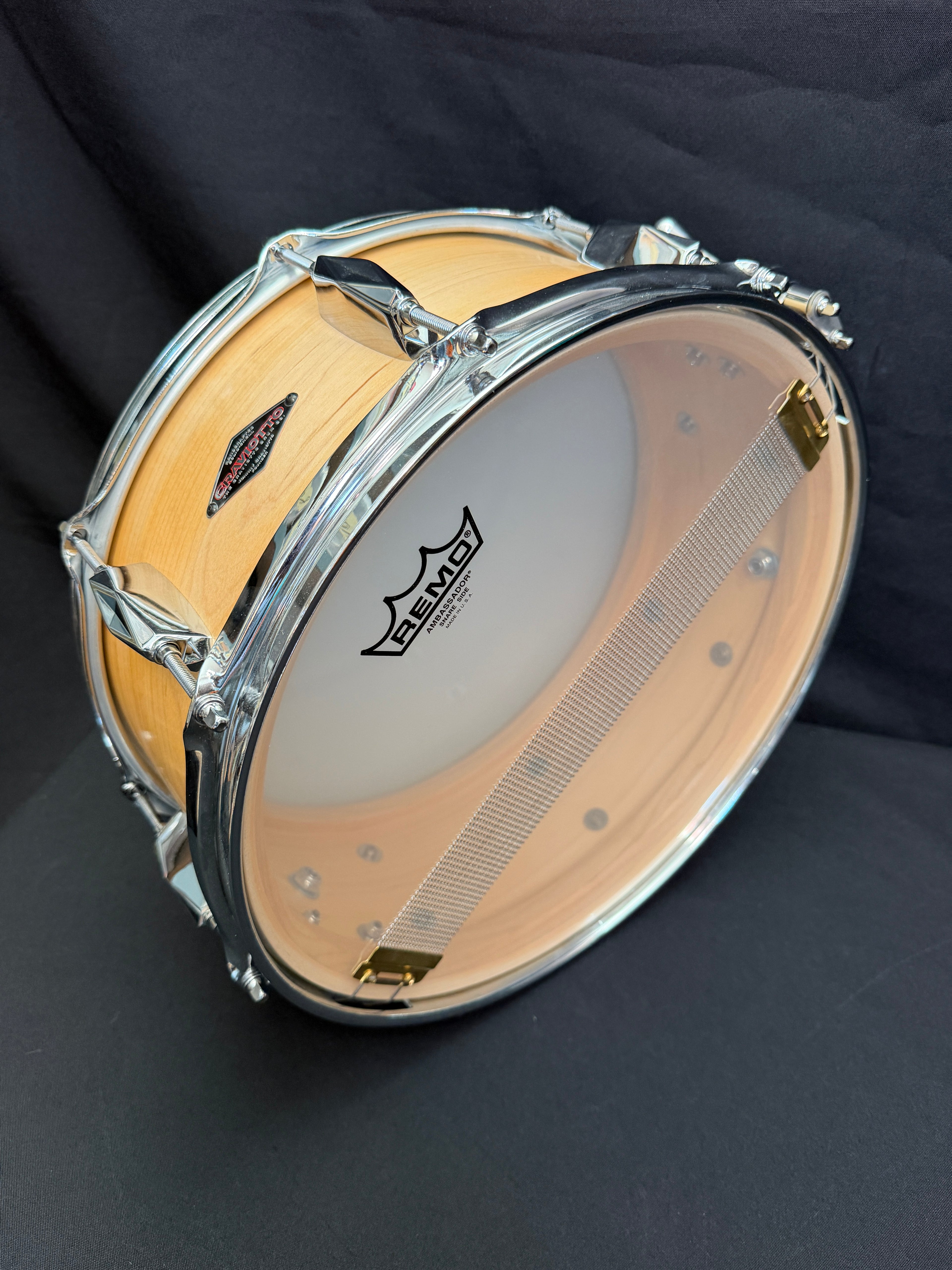 Craviotto 14" x 6" Heritage Maple Series 1-ply Solid Maple Snare Drum