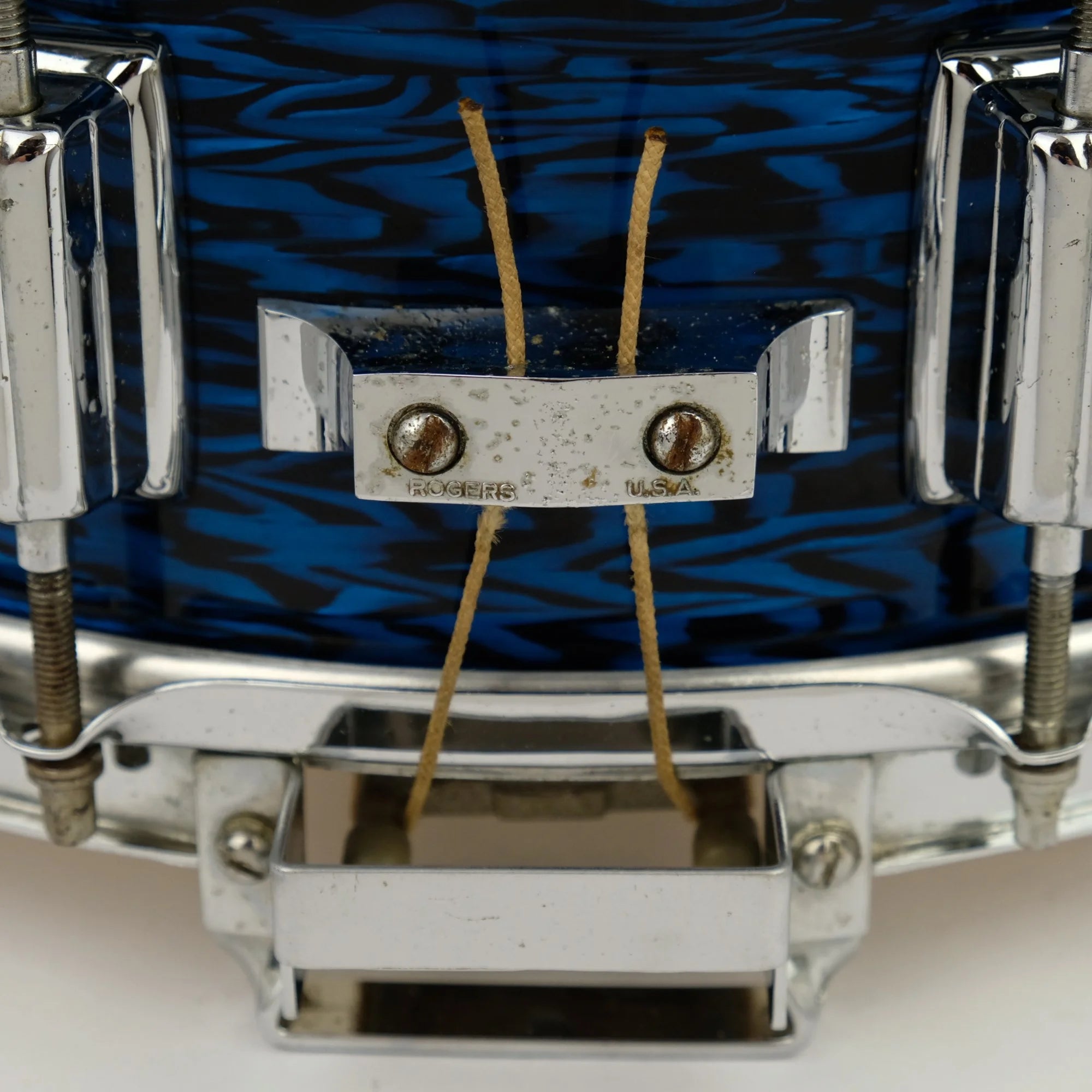 1969 Rogers Dynasonic 14" x 5" snare drum in Blue Onyx finish #18710