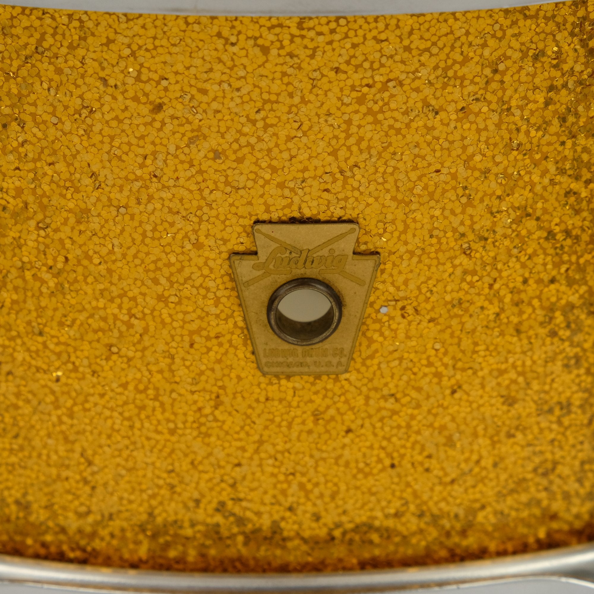 1961 Ludwig Classic snare drum 14" x 5,5" Gold Sparkle finish