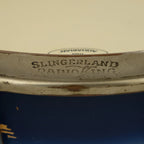 Slingerland Hollywood Ace Swing Radio King model 1-ply snare drum 14" x 7" Duco Blue finish