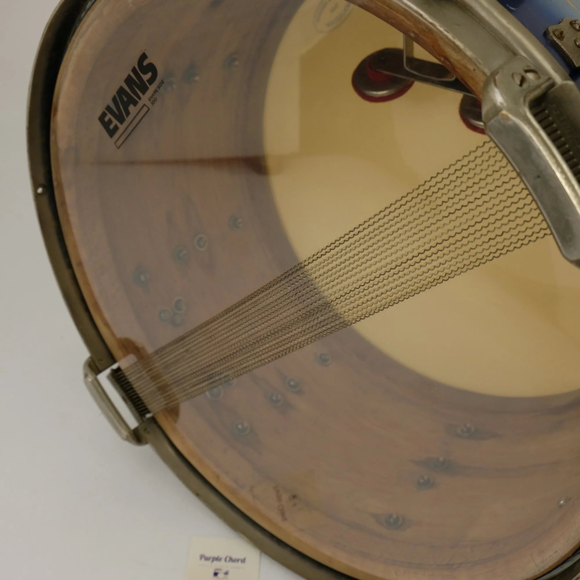 Slingerland Hollywood Ace Swing Radio King model 1-ply snare drum 14" x 7" Duco Blue finish