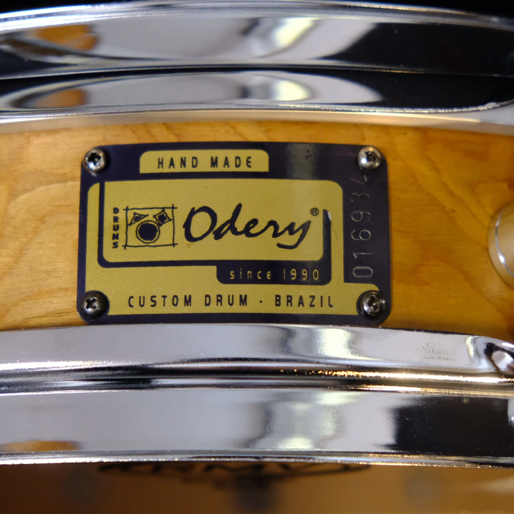 Odery Hand Made Imbuya wood 14" x 3,5" Snare Drum