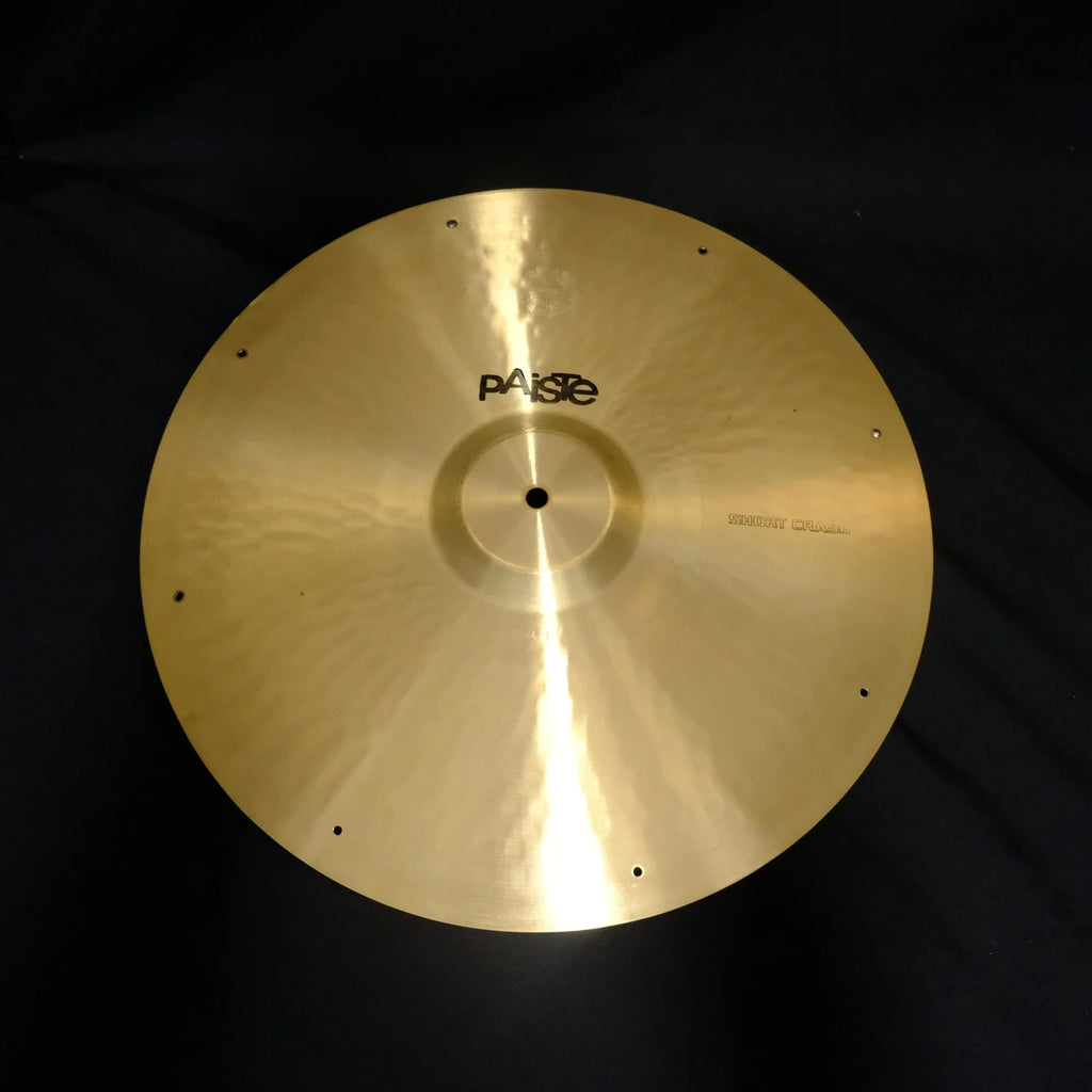 18" Paiste Sound Creation Short Crash 8 x rivets from 1978