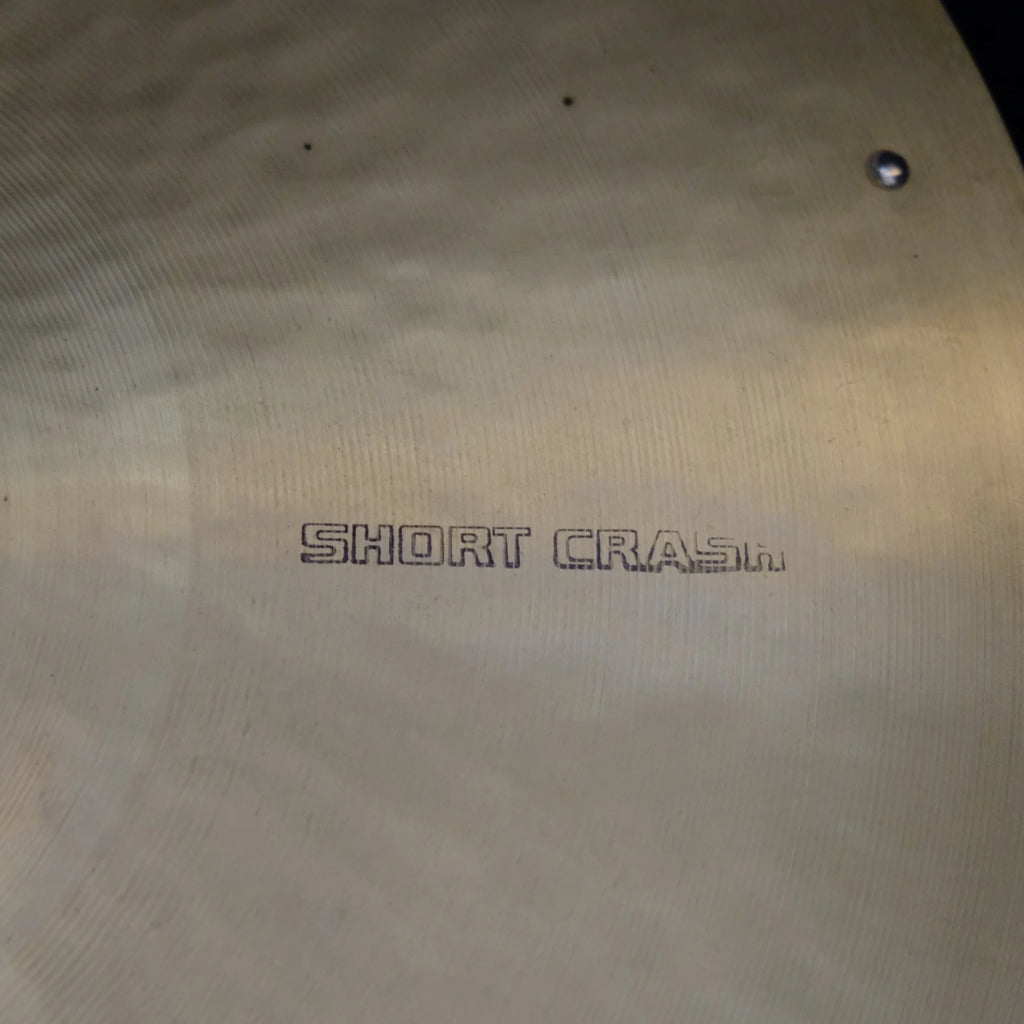 18" Paiste Sound Creation Short Crash 8 x rivets from 1978