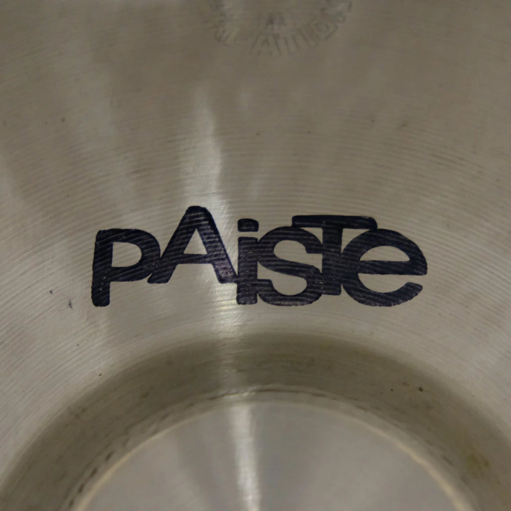18" Paiste Sound Creation Short Crash 8 x rivets from 1978