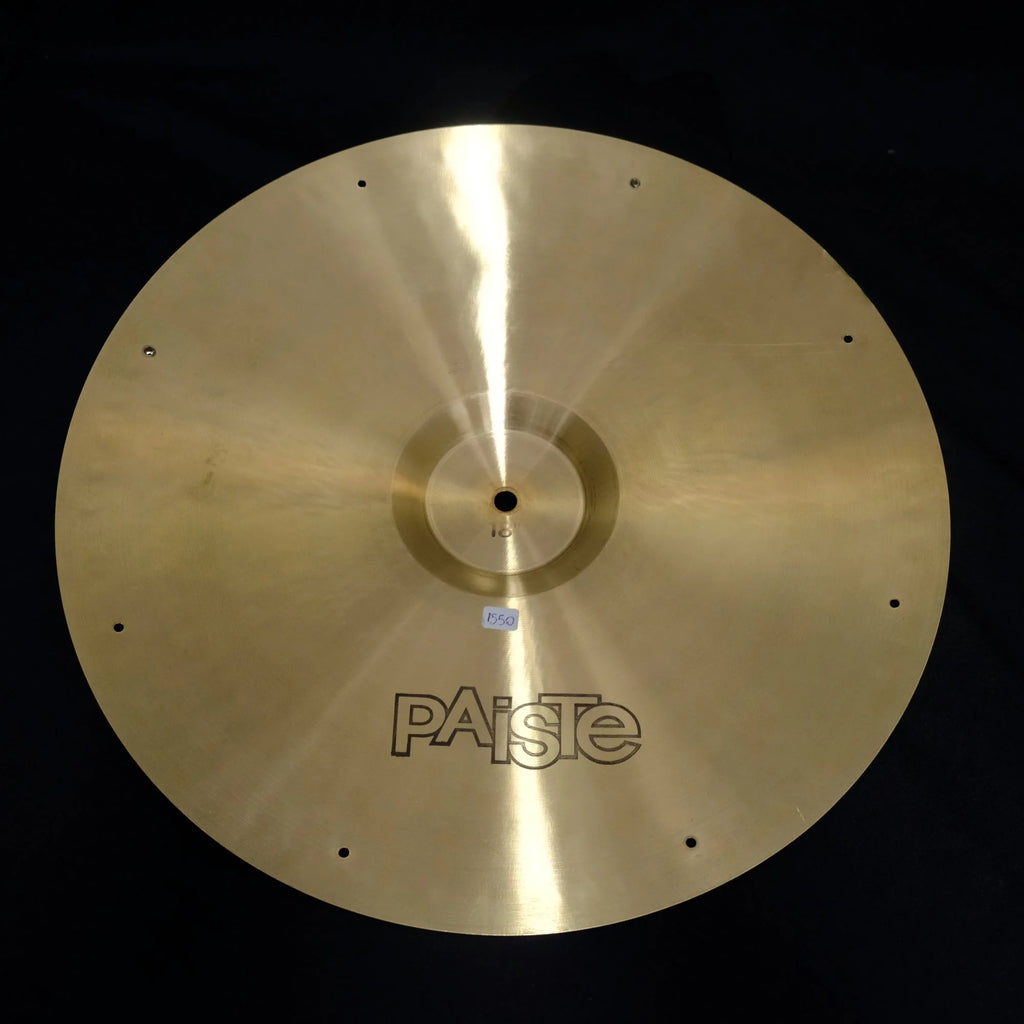 18" Paiste Sound Creation Short Crash 8 x rivets from 1978