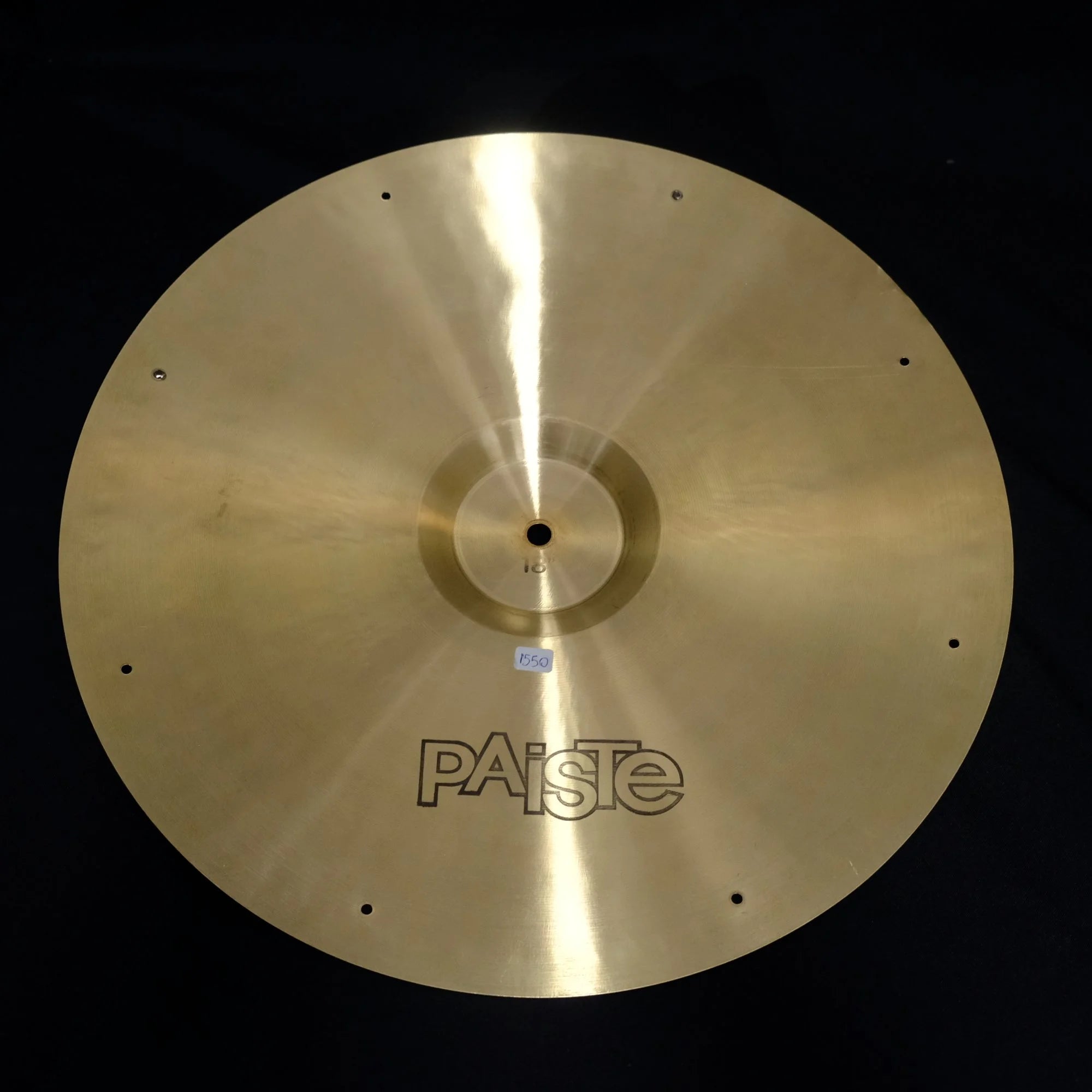 18" Paiste Sound Creation Short Crash 8 x rivets from 1978