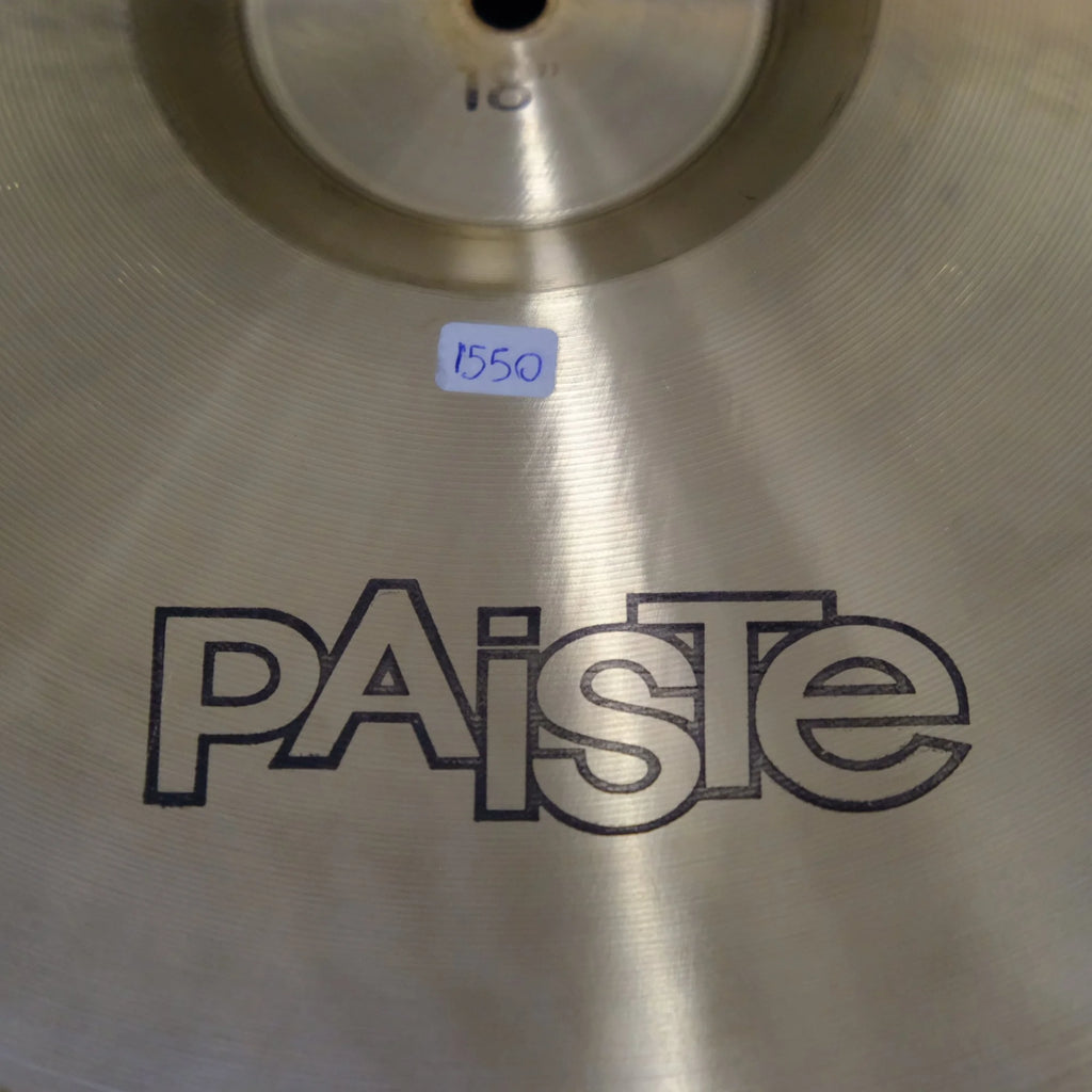 18" Paiste Sound Creation Short Crash 8 x rivets from 1978