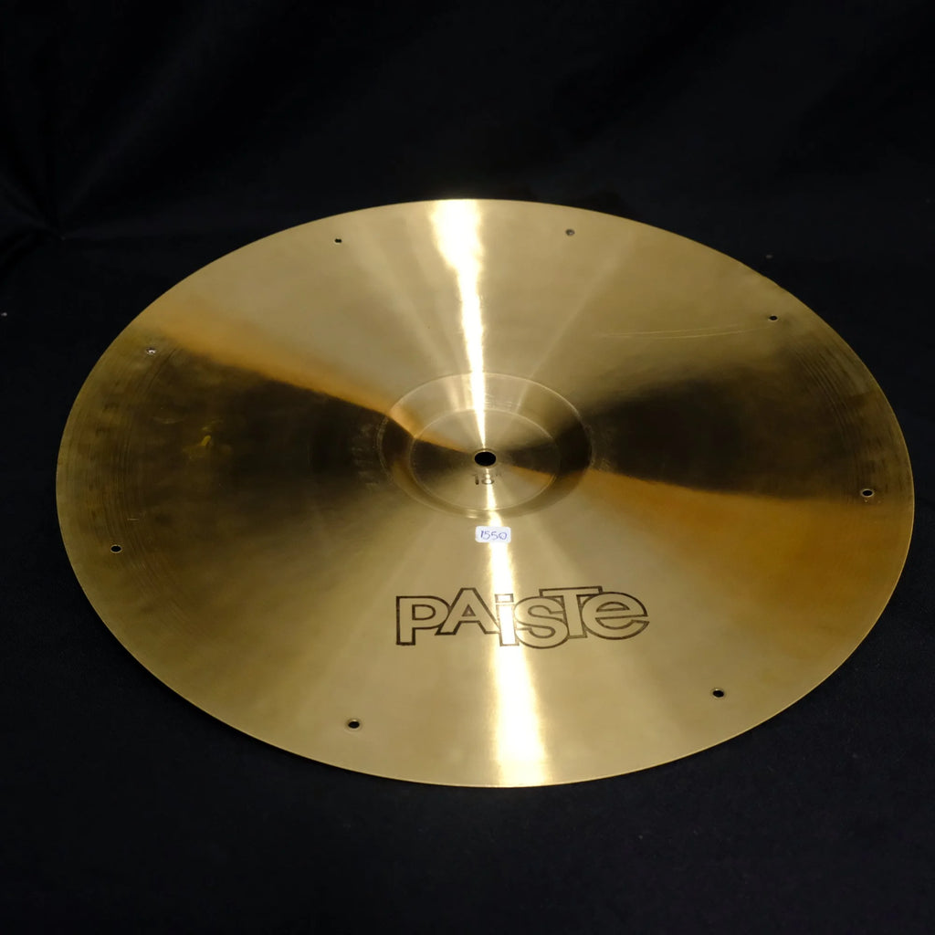 18" Paiste Sound Creation Short Crash 8 x rivets from 1978