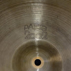 14" Paiste 2002 Hi-Hat black logo from 1976