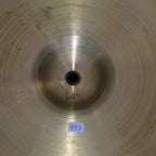 14" Paiste 2002 Hi-Hat black logo from 1976