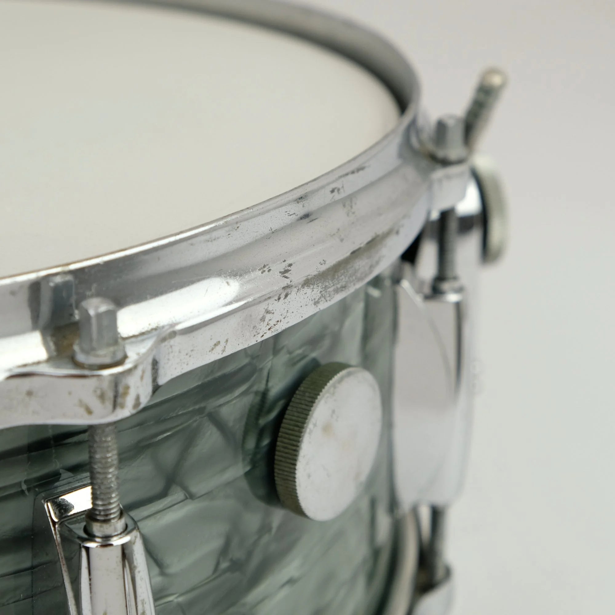 Gretsch Broadkaster Name Band 14" x 5,5" snare drum Midnight Blue from 1950's