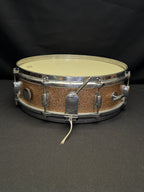 Gretsch Broadcaster X4175 "Max Roach" Progressive Jazz 14" x 4" snare drum Champagne Sparkle early 1960's