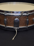 Gretsch Broadcaster X4175 "Max Roach" Progressive Jazz 14" x 4" snare drum Champagne Sparkle early 1960's