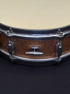Gretsch Broadcaster X4175 "Max Roach" Progressive Jazz 14" x 4" snare drum Champagne Sparkle early 1960's