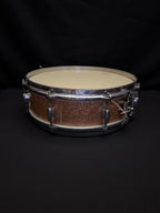 Gretsch Broadcaster X4175 "Max Roach" Progressive Jazz 14" x 4" snare drum Champagne Sparkle early 1960's