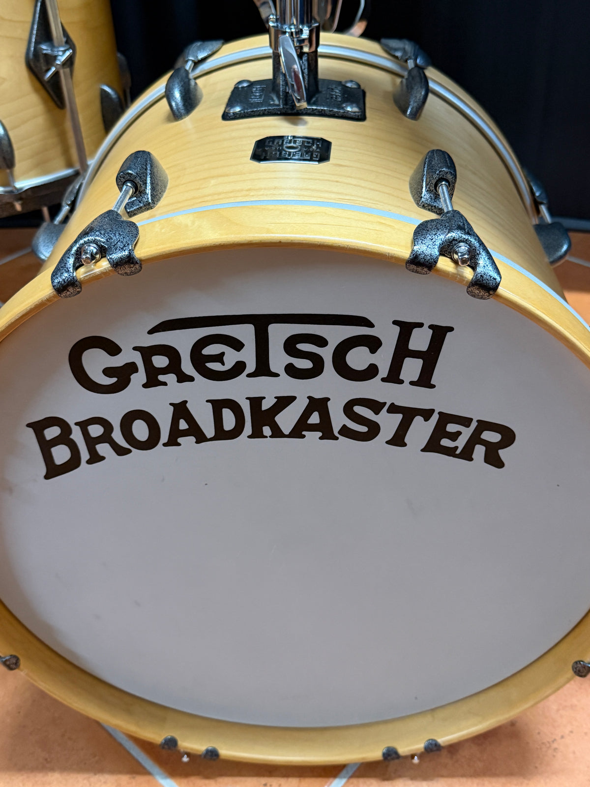 Gretsch Broadkaster BOP Drumset 18"-12"-14" + Snare in Satin Maple from 2000