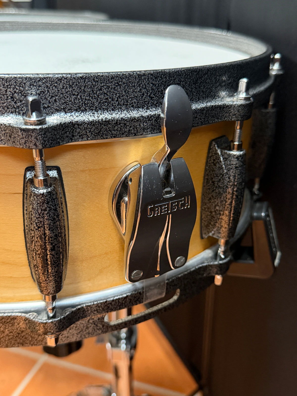 Gretsch Broadkaster BOP Drumset 18"-12"-14" + Snare in Satin Maple from 2000