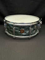 Gretsch Broadkaster Name Band 14" x 5,5" snare drum Midnight Blue from 1950's