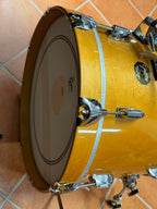 Gretsch USA Custom BOP drumkit 18"-12"-14" in Satin Sun Amber
