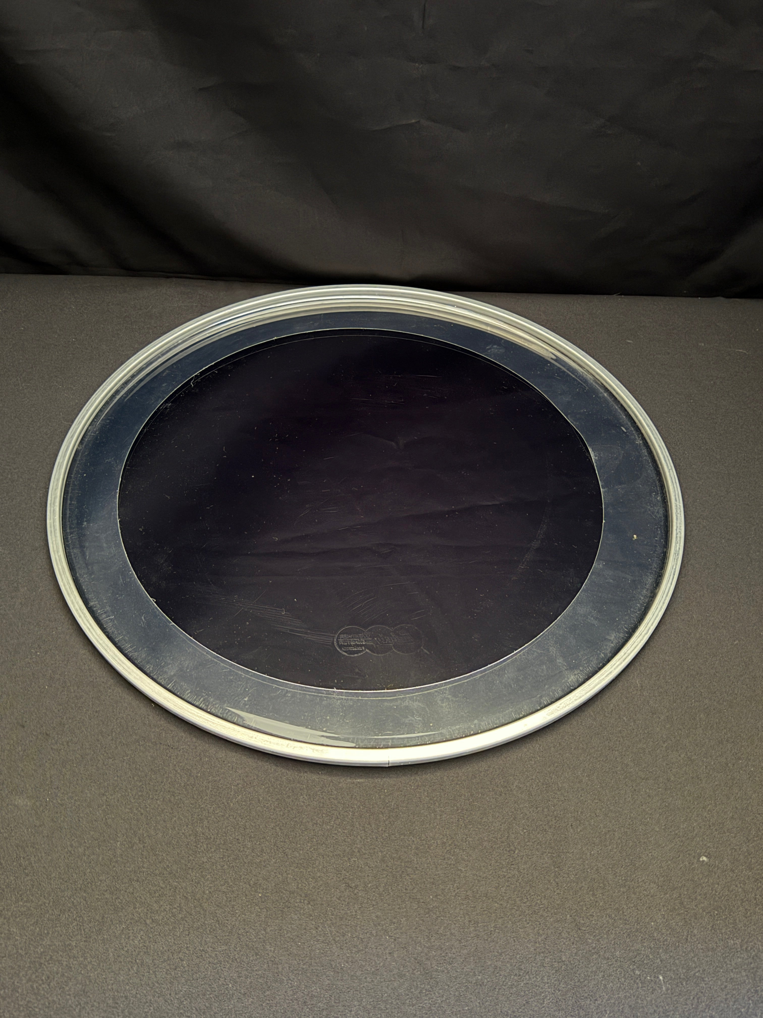 20" Ludwig LW4220 Black Weather Master Block Logo Smooth Resonant Bass Drum Head