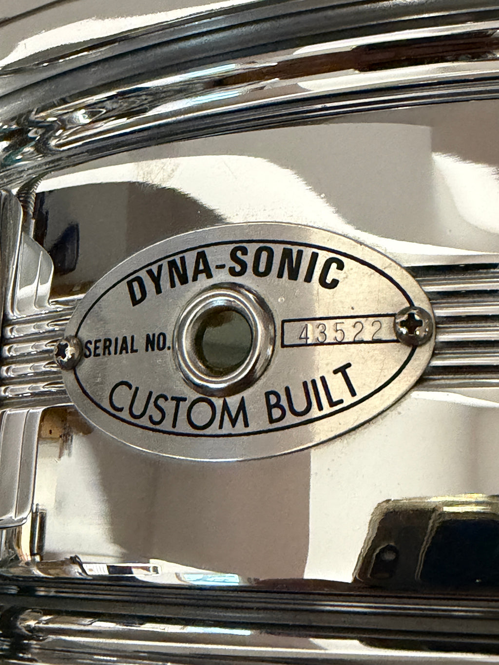 Rogers COB Dynasonic 14" x 5" snare drum from 1973