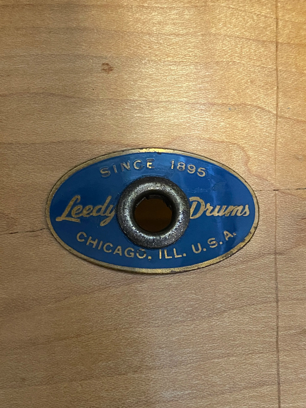1939 Leedy Standard 14" x 6,5" Snare Drum solid maple shell made in USA
