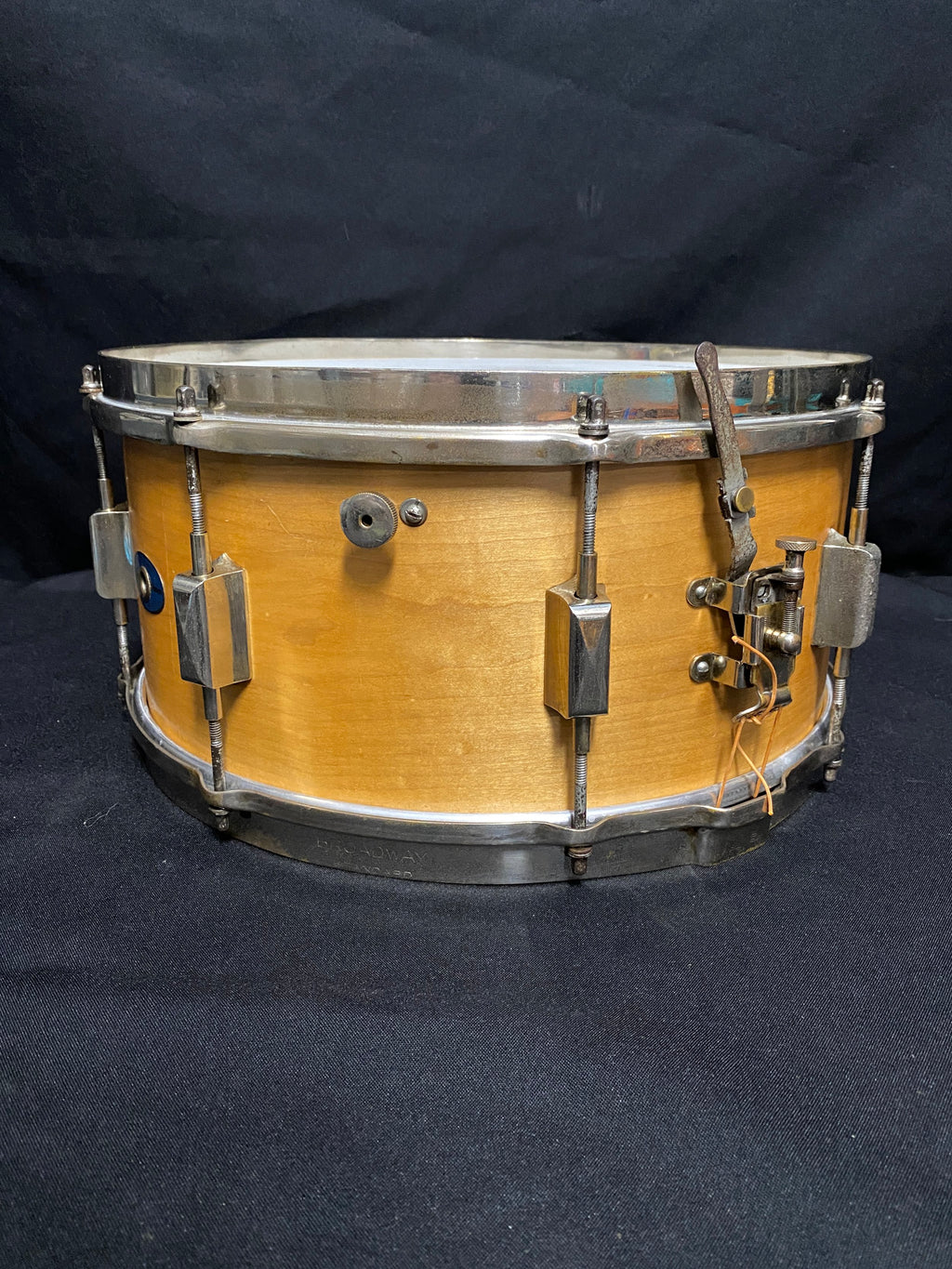 1939 Leedy Standard 14" x 6,5" Snare Drum solid maple shell made in USA