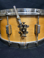 1939 Leedy Standard 14" x 6,5" Snare Drum solid maple shell made in USA