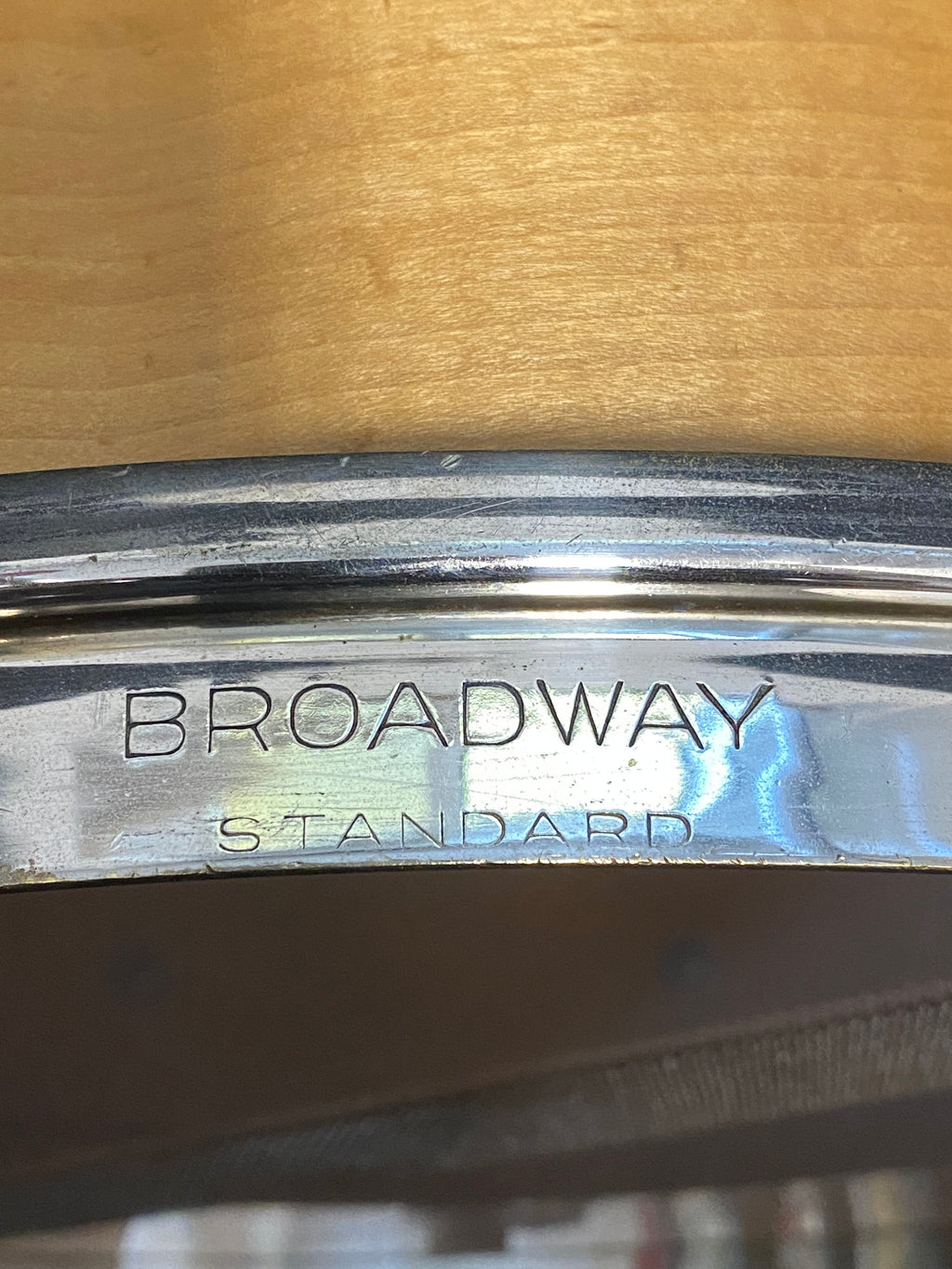 1939 Leedy Standard 14" x 6,5" Snare Drum solid maple shell made in USA