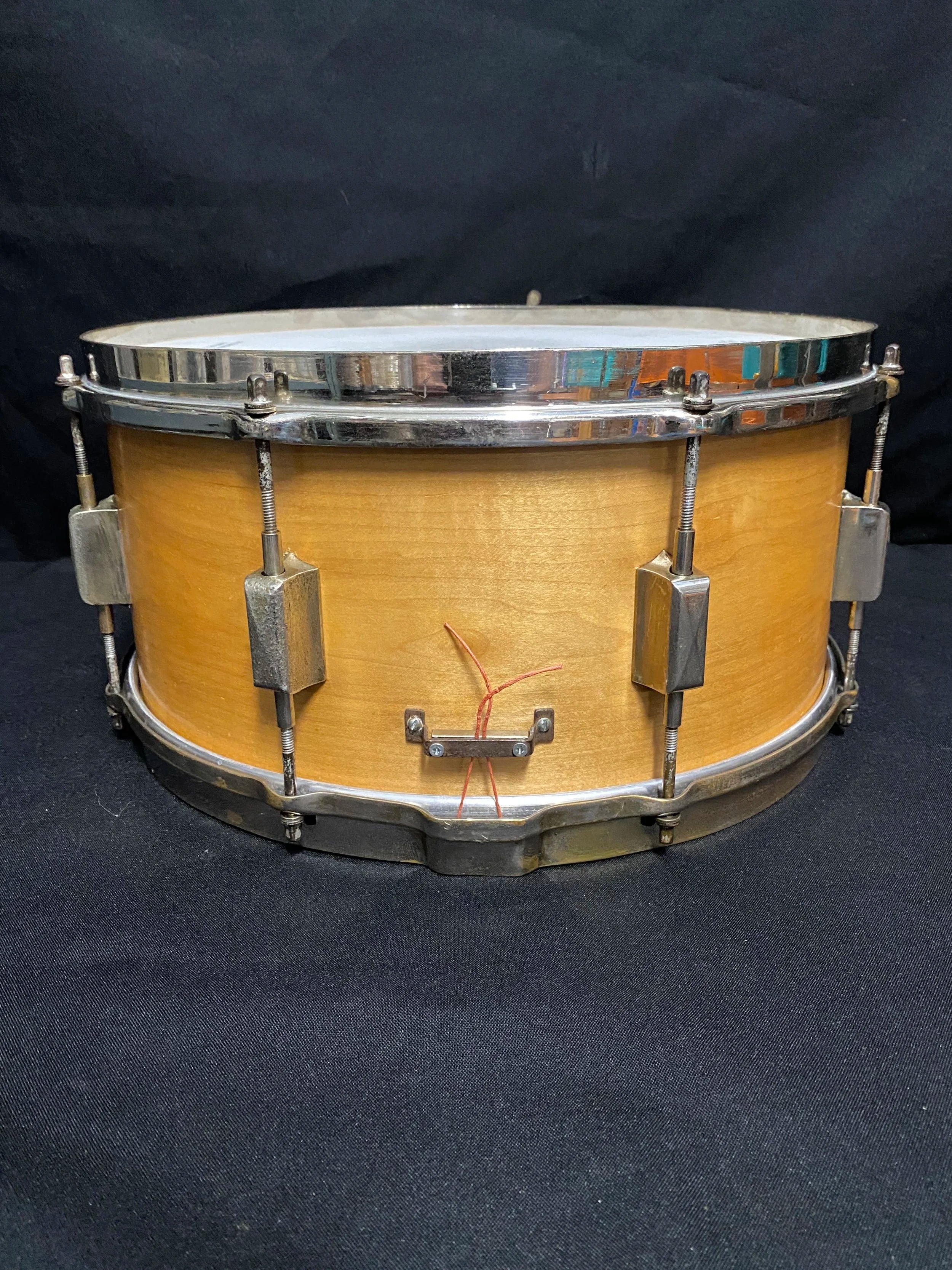 1939 Leedy Standard 14" x 6,5" Snare Drum solid maple shell made in USA