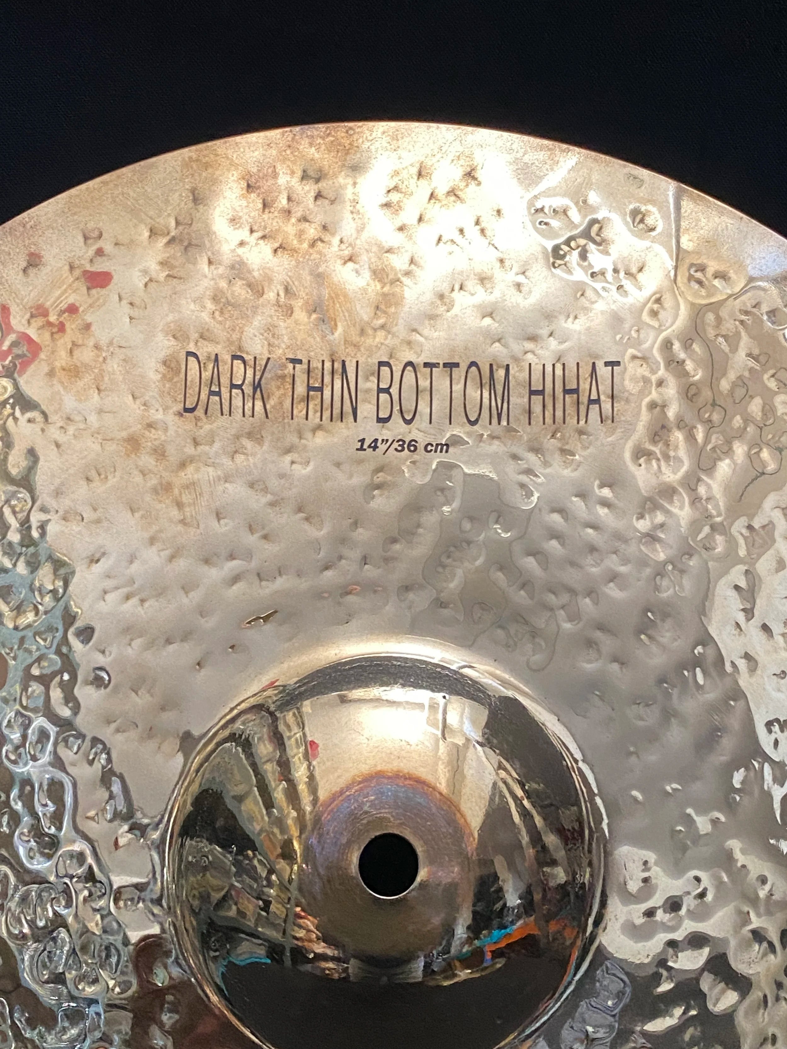 14" Zildjian K Dark Thin Hi Hats 876 - 696 grams - 2011 Zildjian Rarities