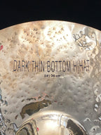 14" Zildjian K Dark Thin Hi Hats 876 - 696 grams - 2011 Zildjian Rarities