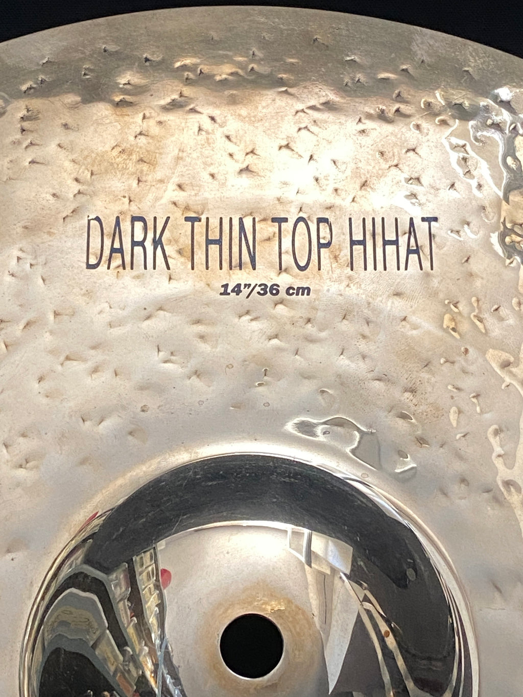 14" Zildjian K Dark Thin Hi Hats 876 - 696 grams - 2011 Zildjian Rarities