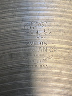 16" Zildjian Avedis Crash Hollow logo 1115 grams from 1978-1982