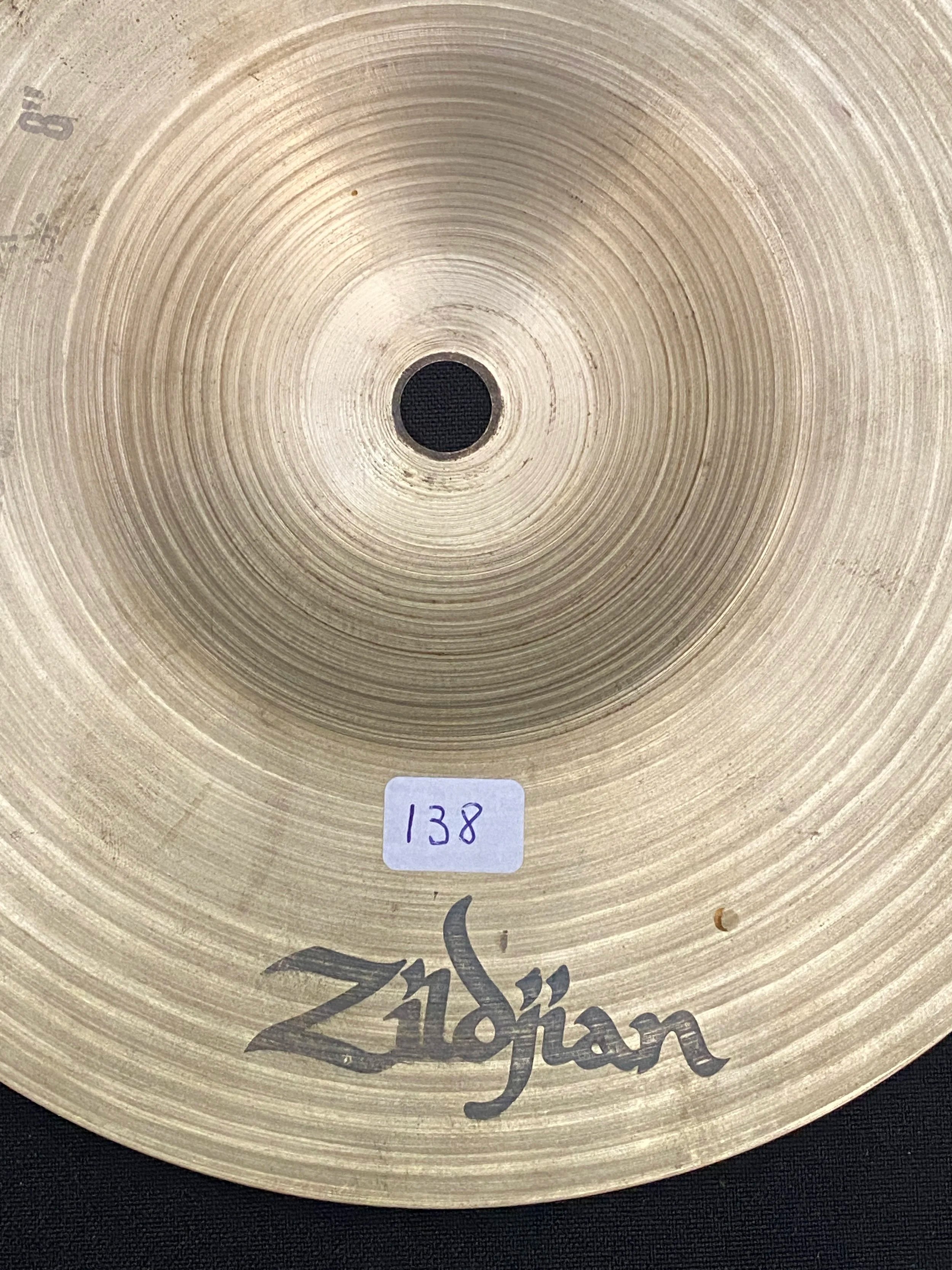 8" Zildjian Avedis Splash 138 grams from 1970's