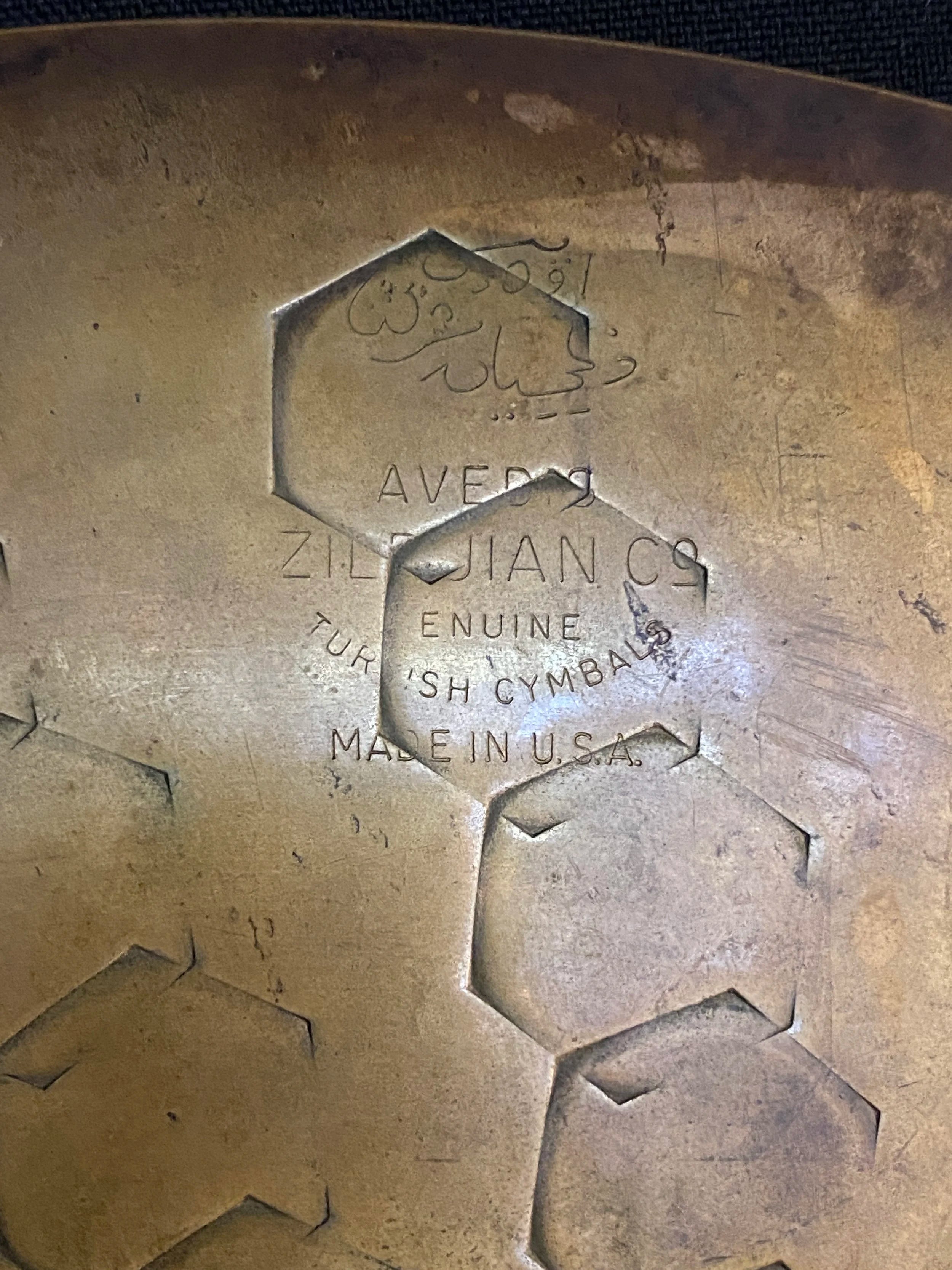 13" Zildjian K/Z Hi-Hat cymbal set 1442 - 855 grams