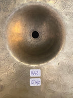 13" Zildjian K/Z Hi-Hat cymbal set 1442 - 855 grams